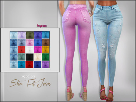 Slim Fit Jeans by EsyraM at TSR