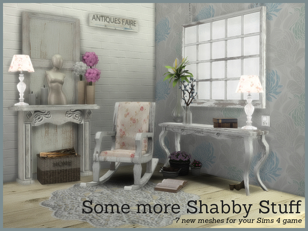 Sims 4 Some more Shabby Stuff by Angela at TSR