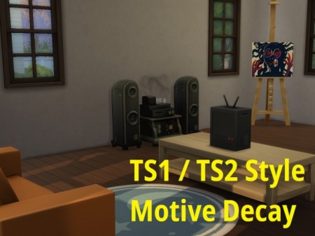 Motive Decay Mod TS1 / TS2 style need decay by paessi at Mod The Sims