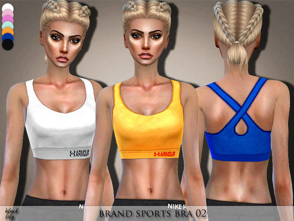 Sims 4 Brand Sports Bra 02 by Black Lily at TSR