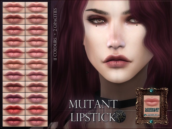 Sims 4 Mutant Lipstick by RemusSirion at TSR