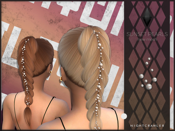 Sims 4 Sunset Pearls by Nightcrawler at TSR