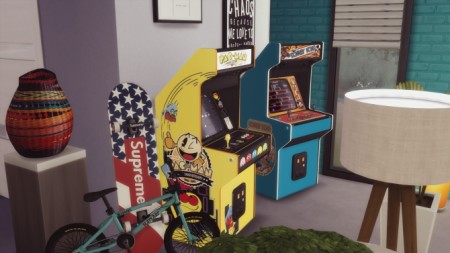 Two arcade cabinets (decorative) by Pumpk1in at Mod The Sims