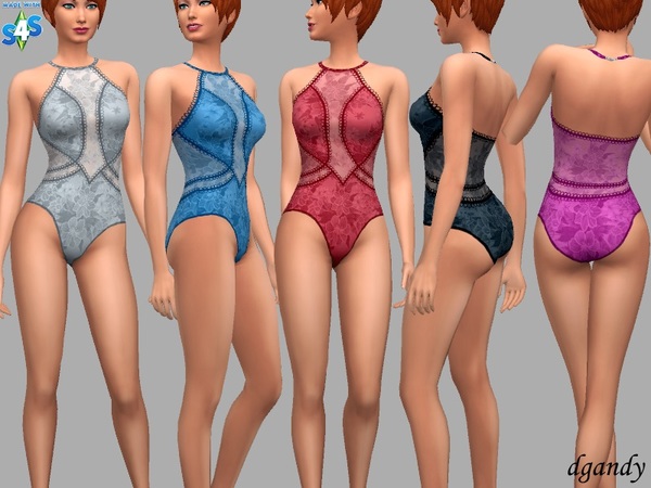 Sims 4 Wanda Swimsuit by dgandy at TSR