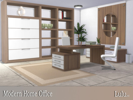 Modern Home Office by Lulu265 at TSR