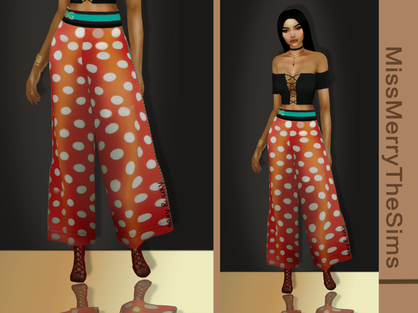 Sims 4 Summer pants by Maria MissMerry at TSR