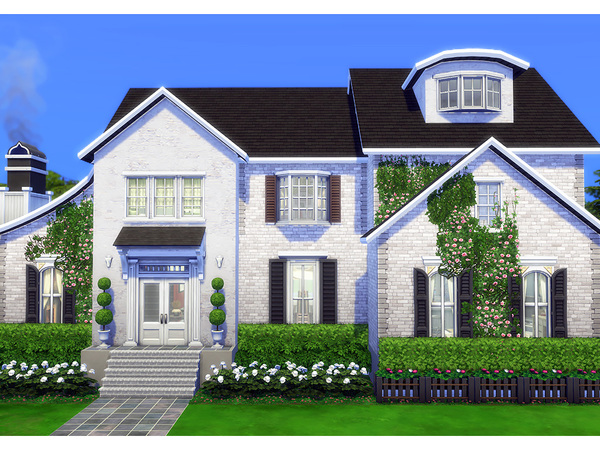 Sims 4 Mayfair home by Degera at TSR