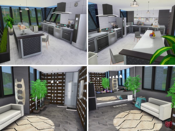 Sims 4 Ciara house by melapples at TSR
