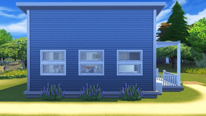 Sims 4 Starter Modern Beach No CC by Brinessa at Mod The Sims