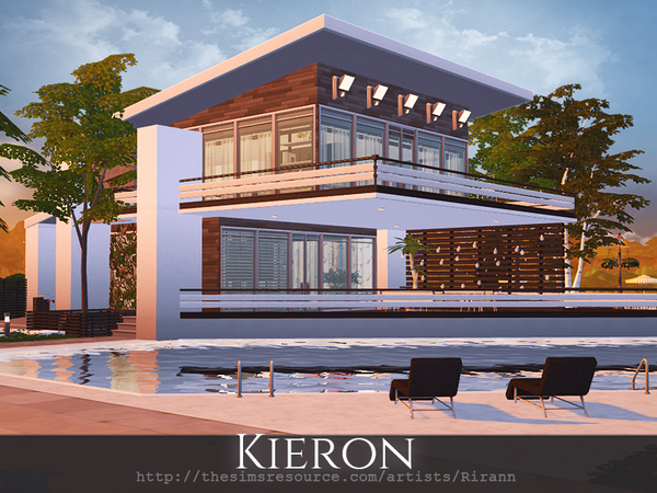 Sims 4 Kieron cottage by Rirann at TSR