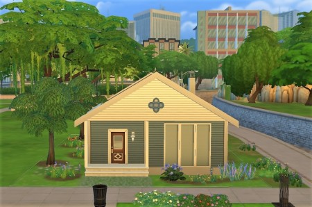 Little Blue House by Alawen at Mod The Sims
