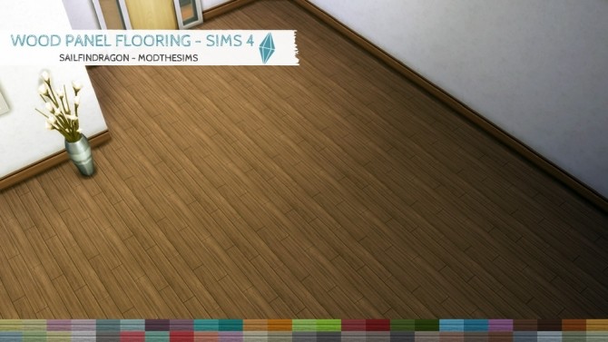 Sims 4 Wood Panel Flooring by sailfindragon at Mod The Sims