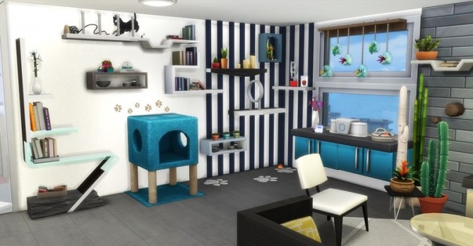 Sims 4 Minouchou apartment by Chanchan24 at Sims Artists