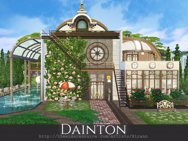 Sims 4 Dainton house by Rirann at TSR