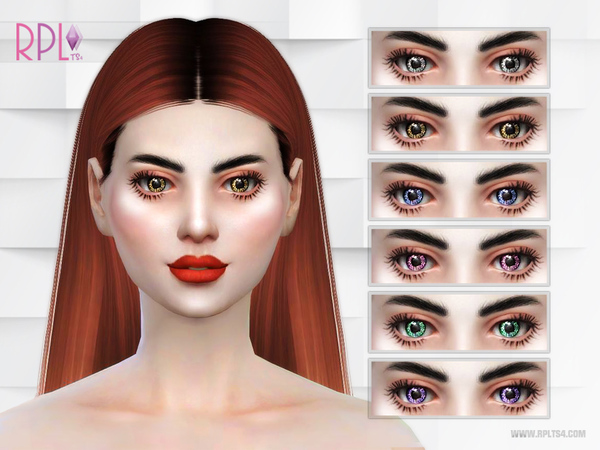 Sims 4 Diamond Eyes by RobertaPLobo at TSR