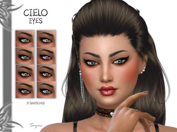 Sims 4 Cielo Eyes N7 by Suzue at TSR