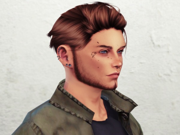Sims 4 Face Tattoo by Reevaly at TSR