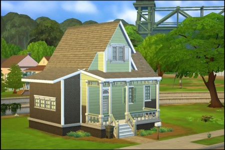 New Streamlet Single house by Hallgerd at Mod The Sims