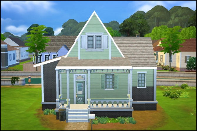 New Streamlet Single house by Hallgerd at Mod The Sims » Sims 4 Updates