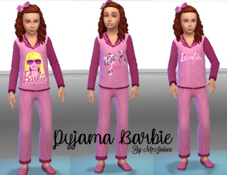 Pyjamas for girls by MrsJuliee at Sims 4 Fr