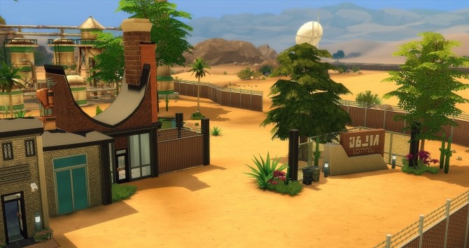 Sims 4 Radioactive Center Lab at Studio Sims Creation