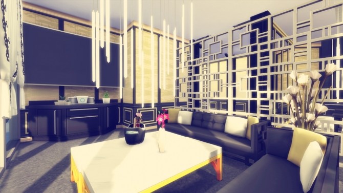 Sims 4 Luxury Apartment at Simming With Mary