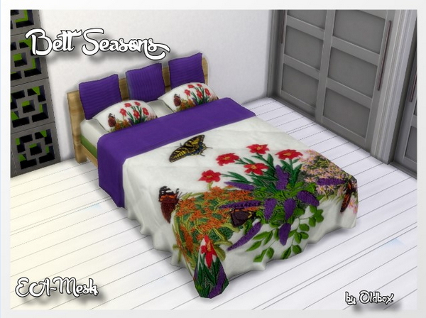 Sims 4 Seasons Beds by Oldbox at All 4 Sims