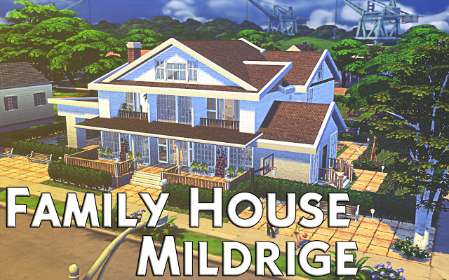 Sims 4 Family House Mildrige at MSQ Sims