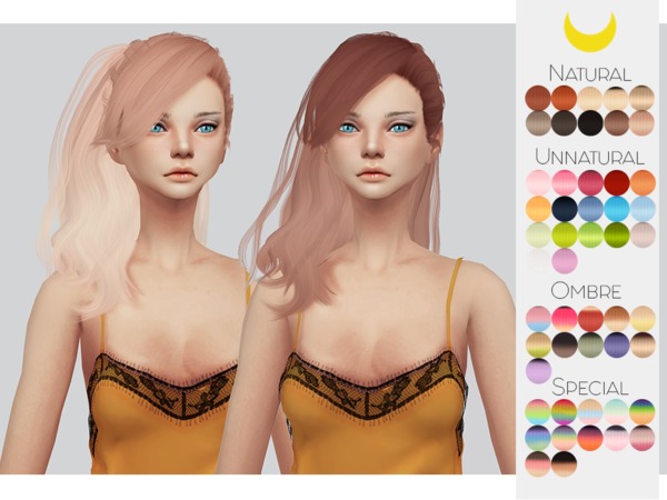 Sims 4 Hair Retexture 76 Stealthics Daughter by Kalewa a at TSR