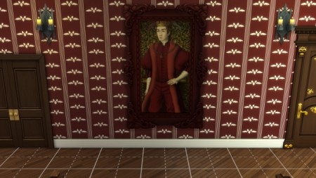 Custom Portraits for your spooky mansion by bradleymee at Mod The Sims