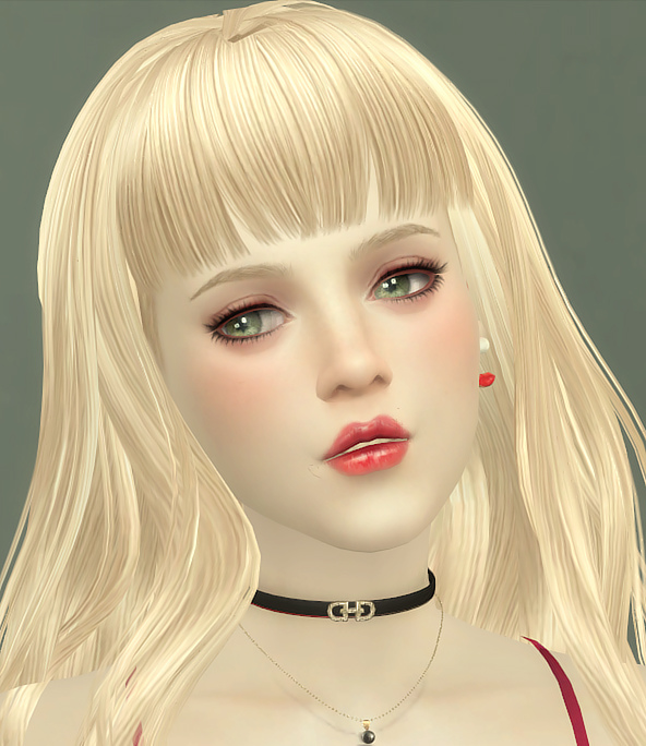 Emily at Vicky SweetBunny » Sims 4 Updates