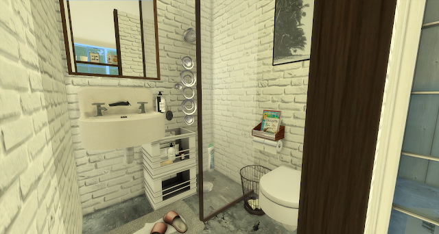 Sims 4 Reuben one room apartment at Pandasht Productions