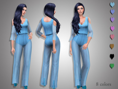 Bella jumpsuit by Simalicious at TSR
