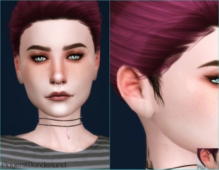 Ear preset for flesh tunnel + expander by PlayersWonderland at PW’s Creations