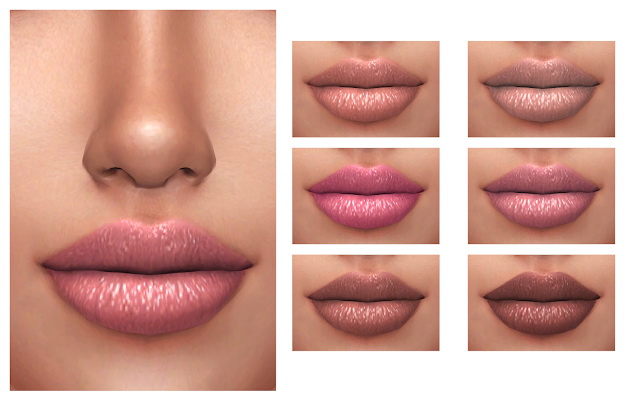 Sims 4 Leah Lipstick at FROST SIMS 4