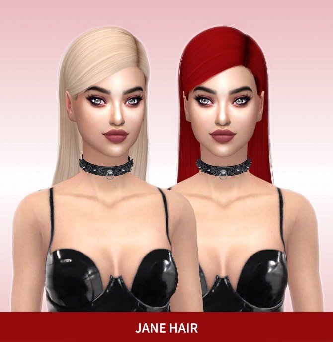 Sims 4 Simpliciaty Jane hair retexture at FROST SIMS 4