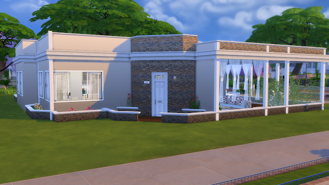 Sims 4 Alessandra House at Dinha Gamer
