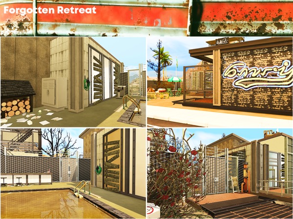 Sims 4 Forgotten Retreat by Pralinesims at TSR
