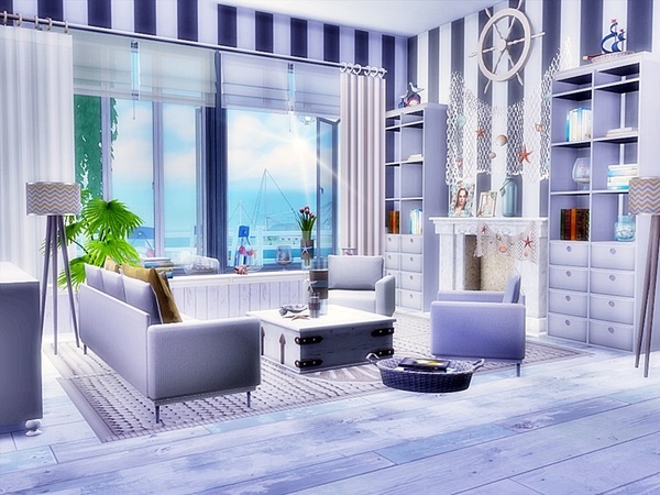 Sims 4 Ballana house by marychabb at TSR