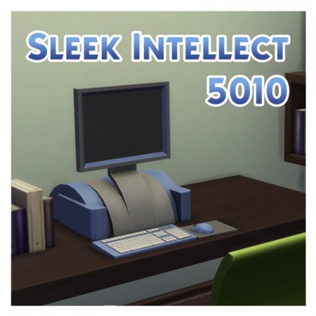 TS3 > TS4 Sleek Intellect 5010 PC Conversion by Menaceman44 at Mod The Sims