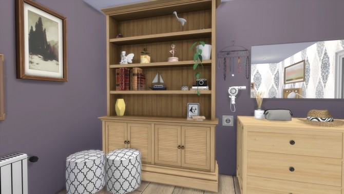 Sims 4 PARENTS BEDROOM Newport at MODELSIMS4