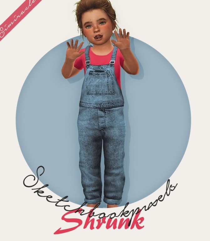Sims 4 Sketchbookpixels Shrunk Toddler Version 3T4 at Simiracle