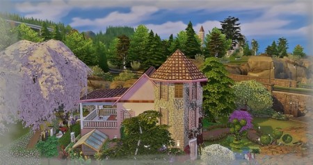 Charme house by Mich-Utopia at Sims 4 Passions