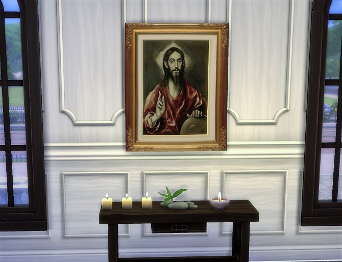 Sims 4 Some religious paintings by El Greco by Alawen at Mod The Sims
