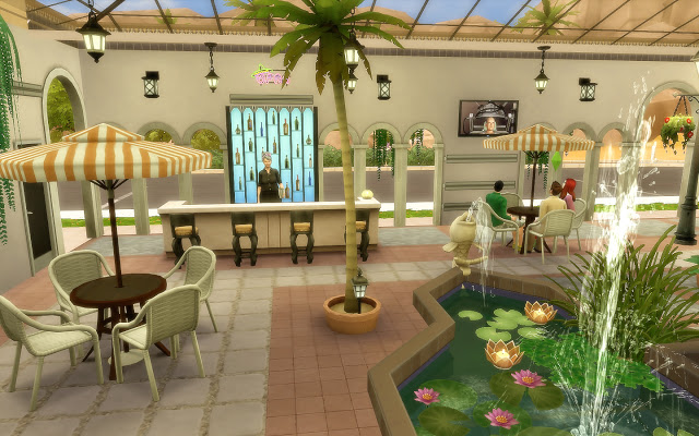 Sims 4 Tropical Bar at Via Sims