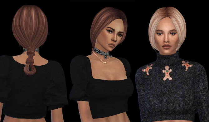Riley hair (P) at Leo Sims » Sims 4 Updates