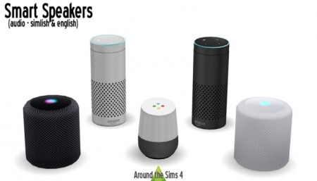 Smart Speakers by Sandy at Around the Sims 4