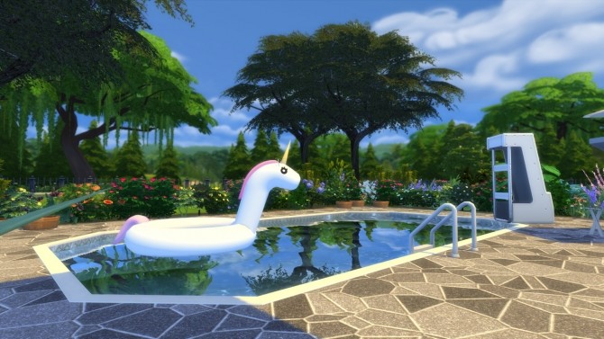 Sims 4 GARDEN Newport at MODELSIMS4
