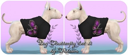 Butterfly set 10x set 2 For small dog at Petka Falcora