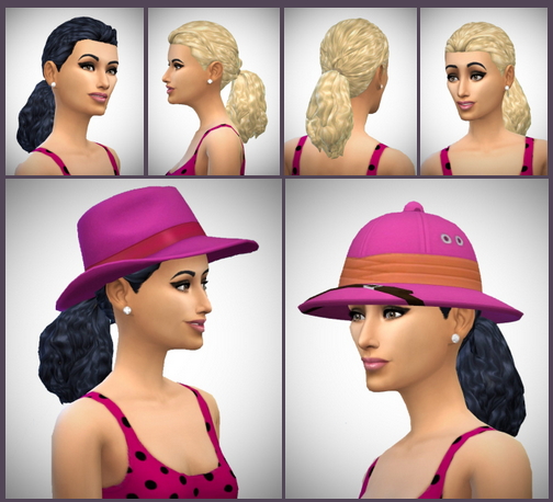 Sims 4 Thickwavy Ponytail at Birksches Sims Blog